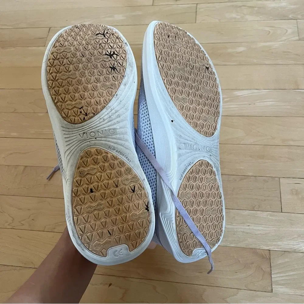 Vionic Arrival Sneaker In Mist Purple/ Cloud Cream 11